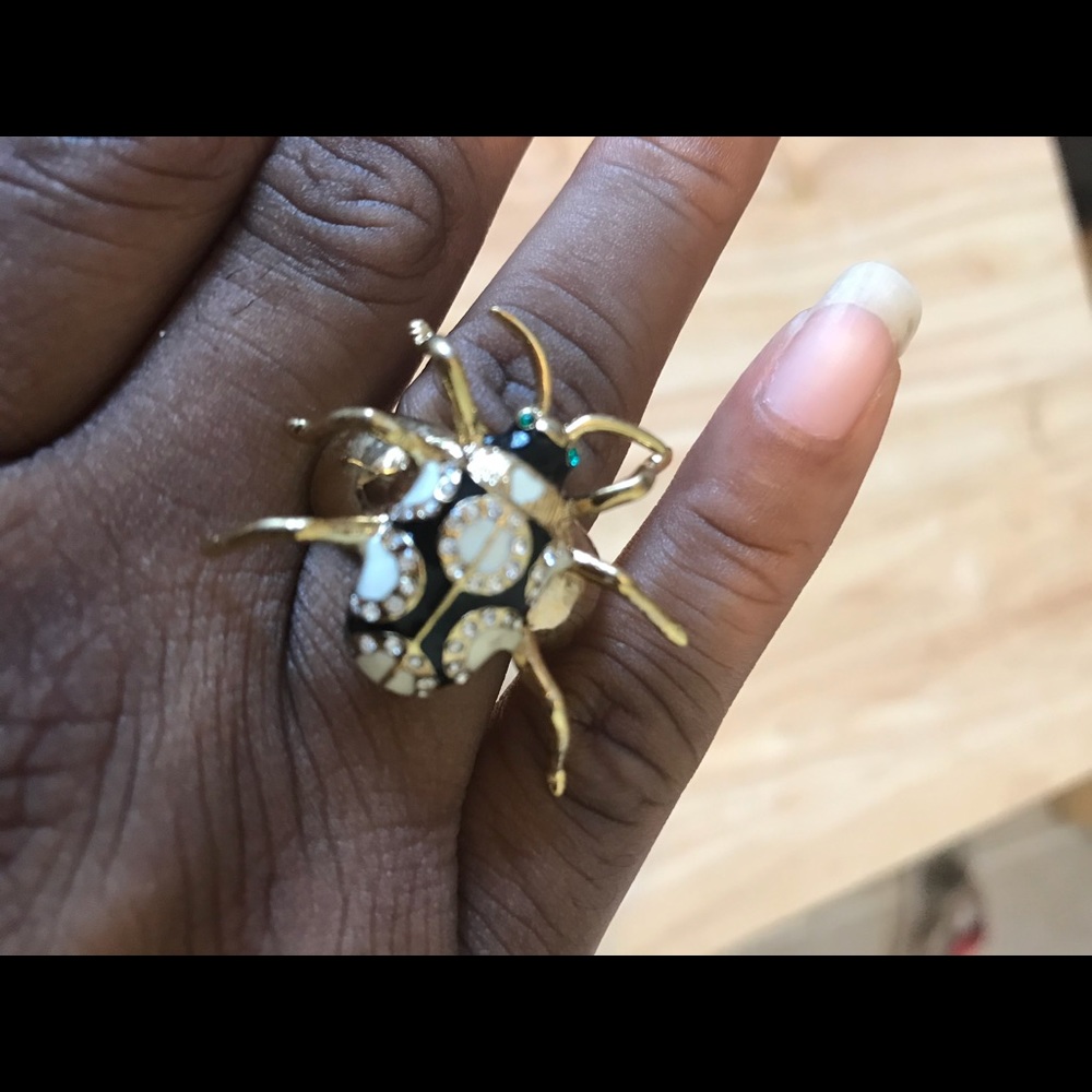 Betsey Johnson spider ring